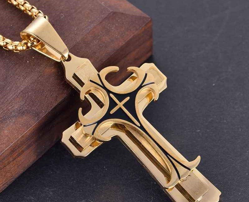 Gold Cross Necklace